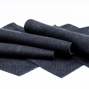 Glattleder Fetzen schwarz Gelocht dicke 1,2mm bis 1,5mm