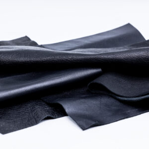 Glattleder Fetzen schwarz dicke 0,5mm bis 0,7mm